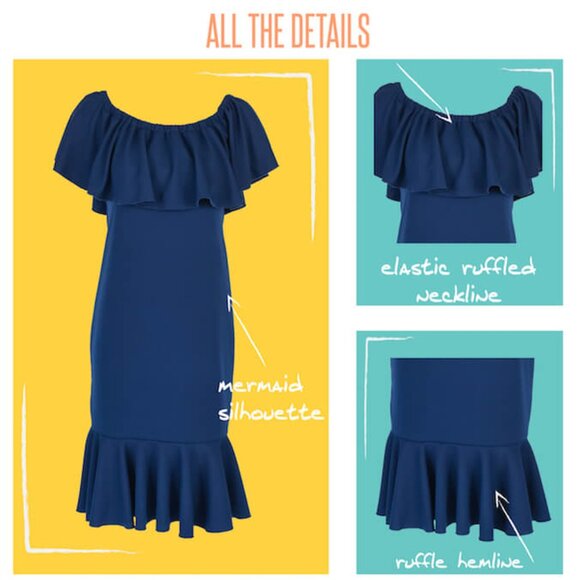 LuLaRoe CiCi Dress Black NWT size S *unicorn* - Picture 16 of 16